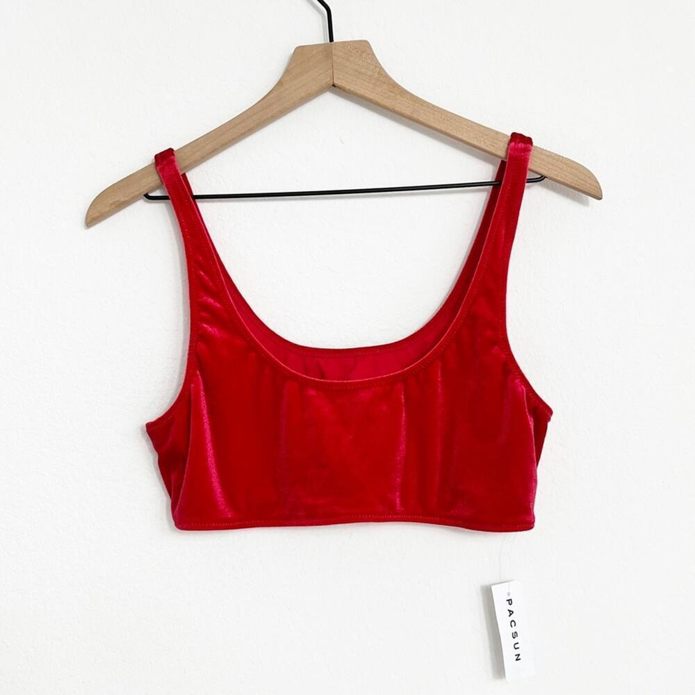 Pacsun Kendall & Kylie Red Women X-Large Bra Top Brand New